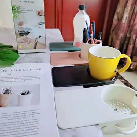 Kopholder Bordkantklemme opbevaringsstativ