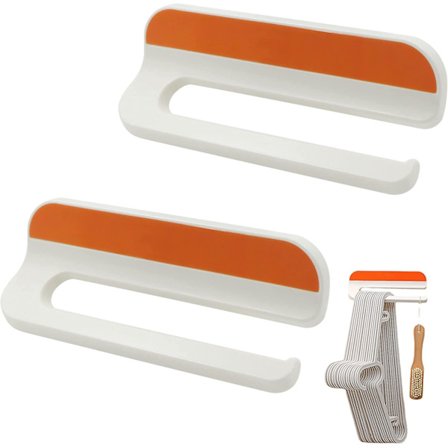 Förvaringsbesparare utan borrning Utrymmesbesparande för tvättstuga Garderob Badrumsskåpstillbehör, 2 stycken