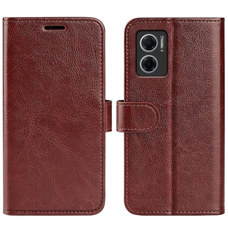 Xiaomi Redmi 10 5G Fodral Crazy Horse Läder Brun