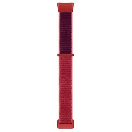 Fitbit Charge 5 nylonrem - Röd / Röd
