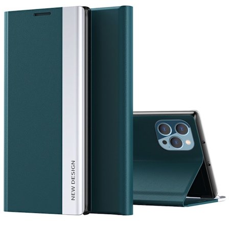 iPhone 15 Pro - Spegelfodral med Stativ & Heltäckande Skyd