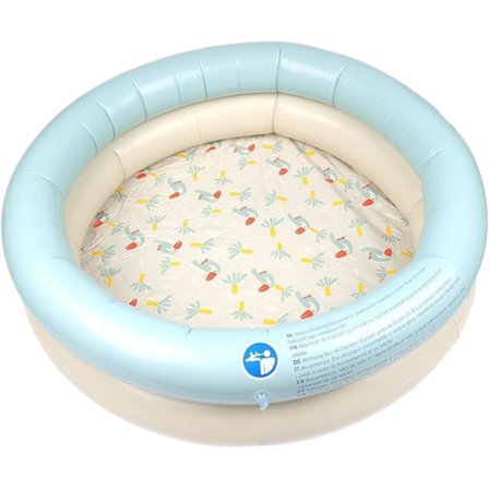 Sammenleggbart Hundebasseng - Bærbart PVC Hundebasseng, Sammenleggbart Oppblåsbart Badekar for Små og Mellomstore Katter, Innendørs Utendørs