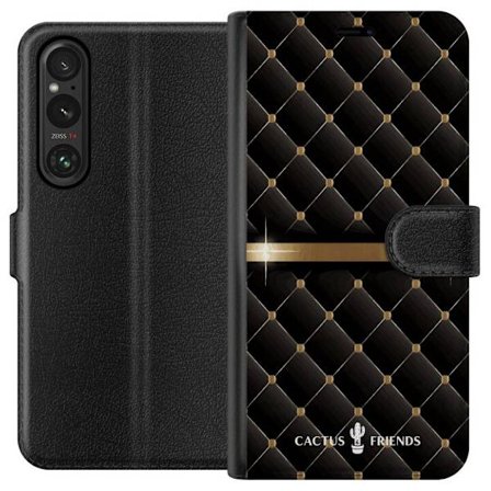 Kompatibel Tegnebogsetui til Sony Sony Xperia 1 VI Cactus and Friends – NightQuilt