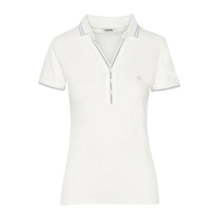 Kaporal Liseret stretch polo Hvid, Dame
