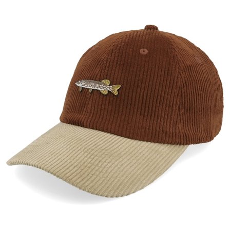 Skillfish - Tiny Pike Corduroy Off Brown/Khaki Dad Cap Unconstructed Brown Cap - @ Hatstore