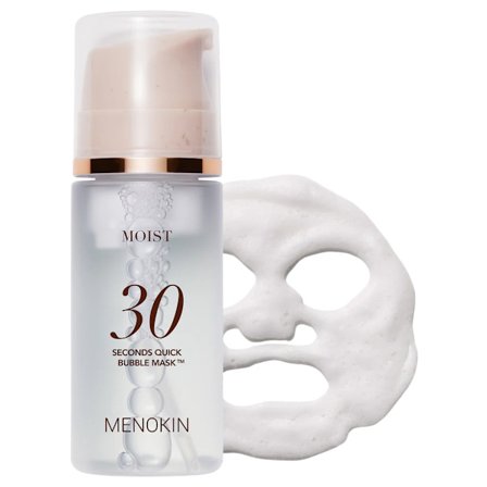 MENOKIN 30 Seconds Quick Bubble Mask MOIST 95 ml - återfuktande skummask