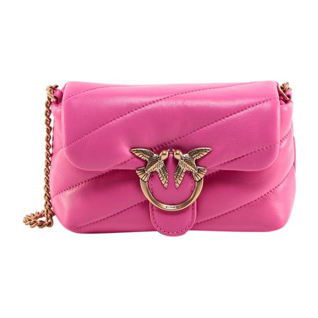 Pinko Shoulder Taske 1P22Uaa03J Pink, Dame Skuldertasker, Størrelse: ONE Size