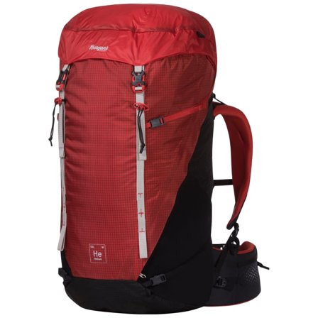 Bergans Women's Helium V5 55 L Women hiking backpacks Red 55 L