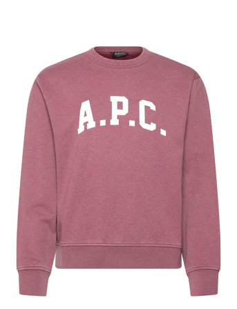 A.P.C. Sweatshirt Harris - Burgundy - L