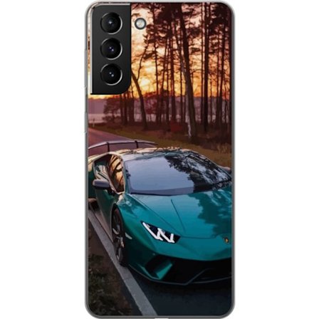 Kompatibel Mobilcover til Samsung Galaxy S21+ 5G Sportsvogn Lamborghini Racing Supercar