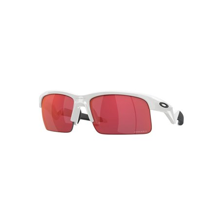 Oakley Capacitor (Youth Fit) - Urheilulasit - Oakley - Valkoiset Wrap around
