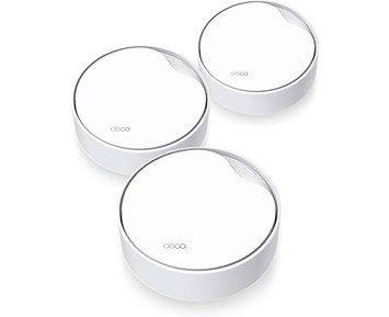TP-Link-Deco X50-PoE(3-pack)-3-pk mesh-system med Wi-Fi 6 og støtte for PoE-Networking-Mesh