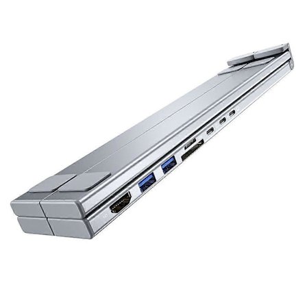 8-i-1 Laptopställ USB C HUB Laptop Dockningsstation Stöd