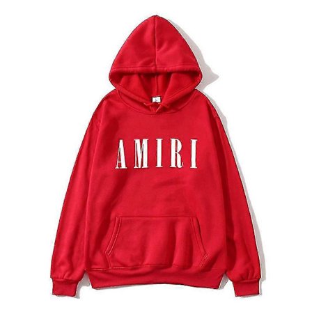 Amiri Trøje Trykt Hoodie Løstsiddende Trøje Hoodie Skjorte Top