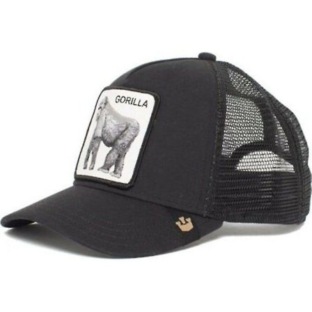Rea Djur Baseballkeps Solskydd Mesh Broderad Trucker Hat Gorilla