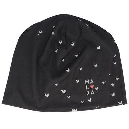 Maloja - Black - traditionalbeanie - Beanie - Biochm Moonless Beanie - Hatstore