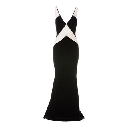 Elisabetta Franchi Long Kjole Sort, Dame