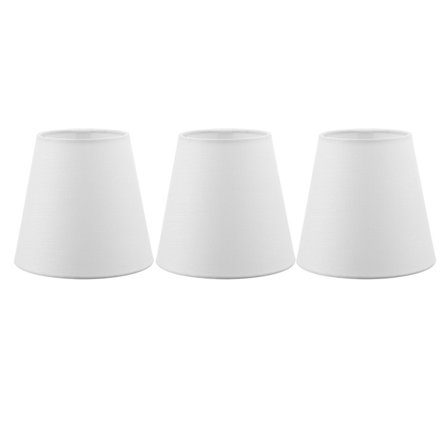 Moderne Europæisk Stil 3 Stk E14 Clip-On Lampeskærm