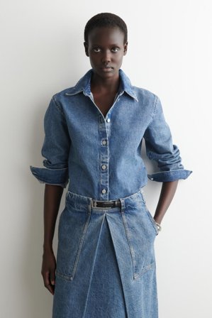 COS Denim Shirt in Blue - Women