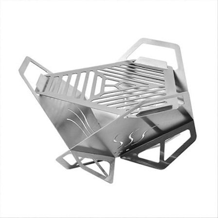 Mini BBQ Grill Avtagbar Spis Matlagningsgrill Lotus Barbecue Grill