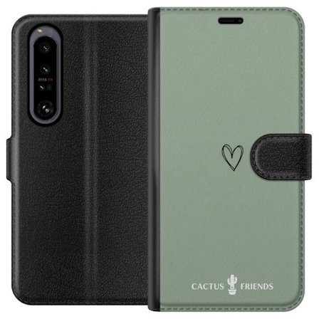 Yhteensopiva Lompakkokotelo Sony Sony Xperia 1 IV Cactus and Friends – SageLove