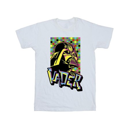 Star Wars Herr Vader Graffiti Pop Art T-shirt 3XL Vit