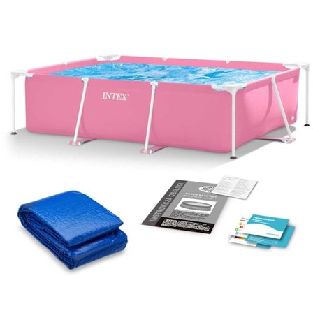 Stomme trädgårdspool 220 x 150 x 60 cm 2in1 INTEX 28266