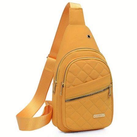 [Lett Brystveske] Lett Eonom Brystveske for Kvinner | Justerbar Stropp, Glidelås