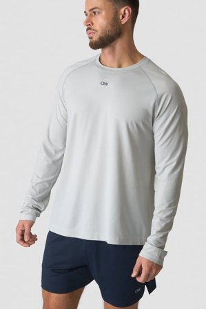 ICANIWILL - Stride Long Sleeve Lunar Grey ICIW