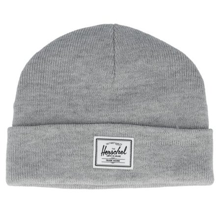 Herschel - Grå cuff Beanie - Elmer Shallow Heather Light Grey Cuff @ Hatstore