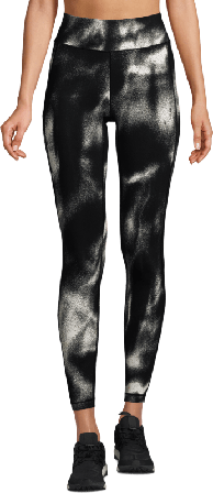 Casall Women's Iconic Printed 7/8 Tights Women workout trousers Black 38