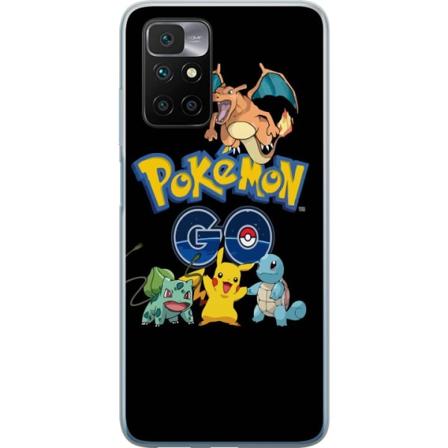 Xiaomi Redmi 10 Gennemsigtig cover Pokemon