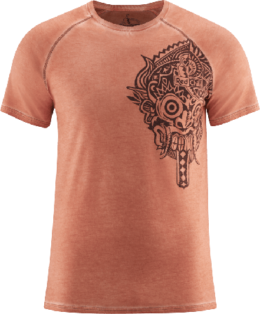 Red Chili Men's Naki T-Shirt Men short-sleeved sweaters Orange M