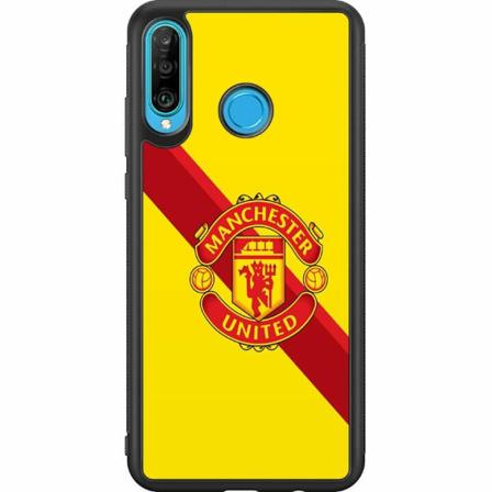 Huawei P30 Lite Svart Skal Manchester United Fc