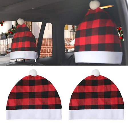 2 st Jul Nackstödsskydd för Bildekoration B, Tomte