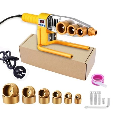 Plast Rör Svetsning Maskin 220V Hem Professionell Varm Smälta Verktyg Rör Svetsning Verktyg