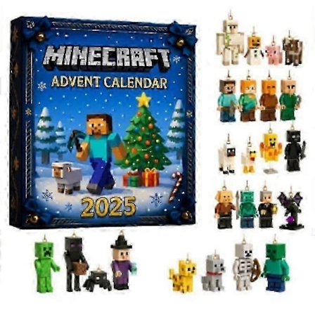 Minecraft Adventskalender Blind Box Julegave