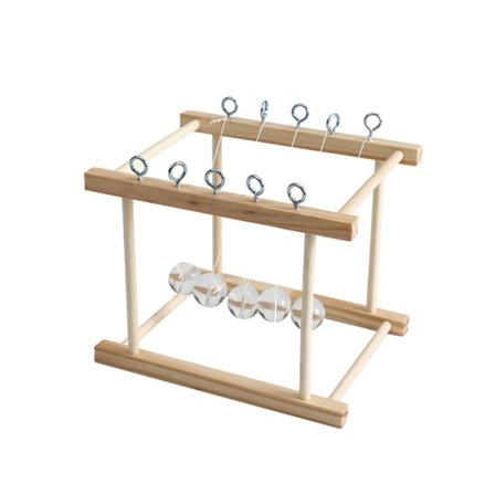 DIY Newtons vagga pendel balans bollar fysik vetenskap pedagogiska barnleksak