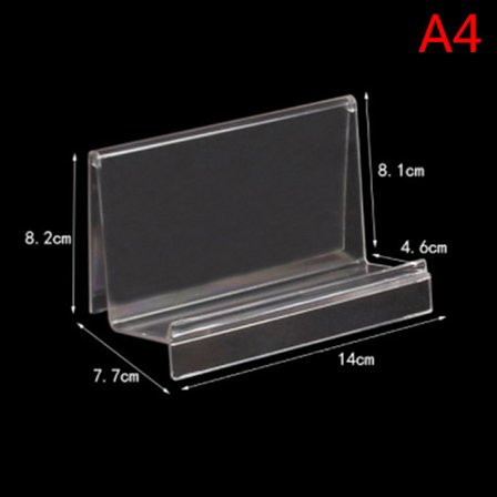 Akryl Display Hylla Mobilplånbok Glasögon Rack Flerlager