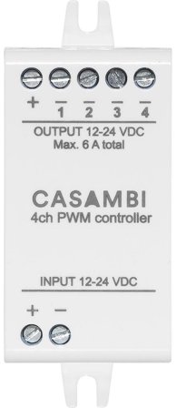 Vadsbo V-42B0016-001 Valonsäädin 12–24 V, enintään 4 kanavaa, Kytkimet & pistorasiat