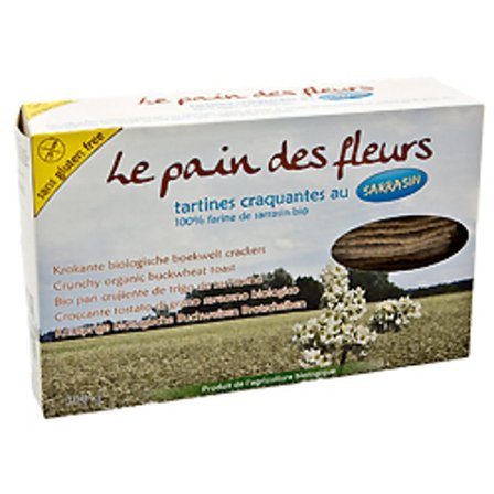 Le pain des fleurs Knækbrød boghvede glutenfri Ø 300 g, Helse & Madvarer, Brød, Kiks & Kager, Knækbrød