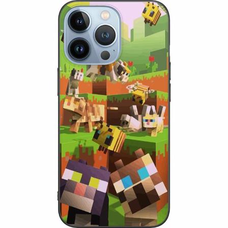 Apple Iphone 14 Pro Svart Skal Minecraft