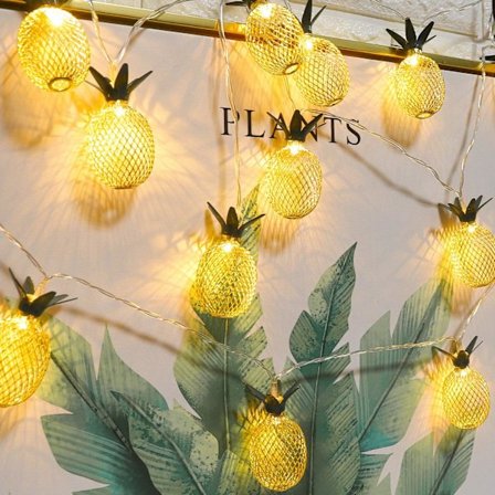 Ananas LED-lysstreng USB-lysstreng Feelyst for fest