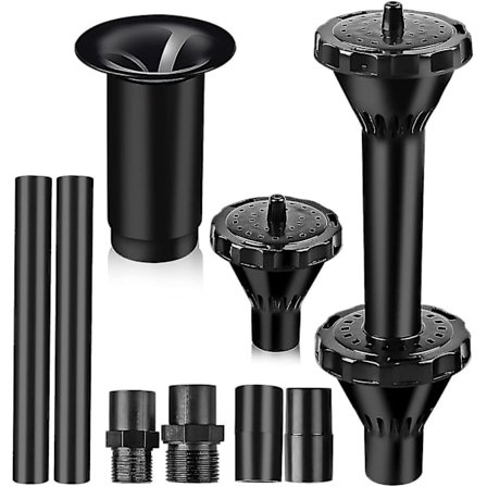 Fontänmunstycke Kit Plast Fontän Vattenspraymunstycken