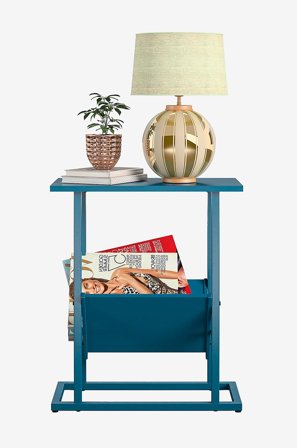 Novogratz - Ändbord Regal - Blå - Avlastningsbord & sidobord - Från Homeroom