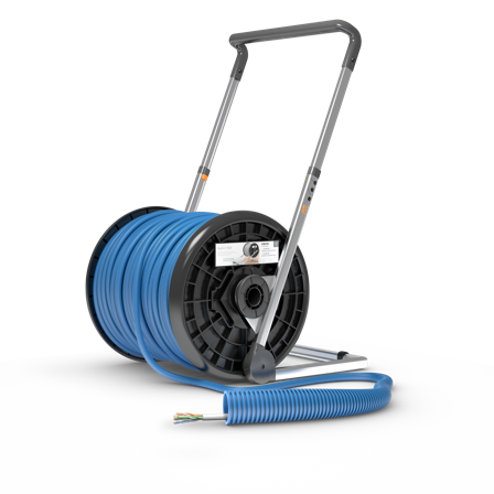 PM FLEX Kat6 RNR Multimediakabel forhåndslagt, 16 mm x 300 m, 1 x U/UTP6, Stikkontakter & kabler