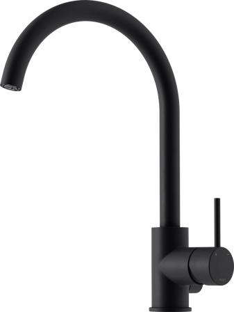 Mora INXX II soft Köksblandare med diskmaskinavst., matt svart, Badrum