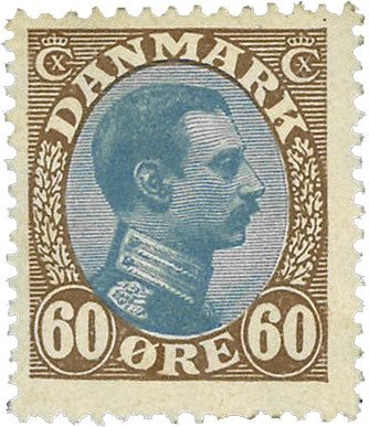 Danmark 1919 - AFA 107 - Ubrugt