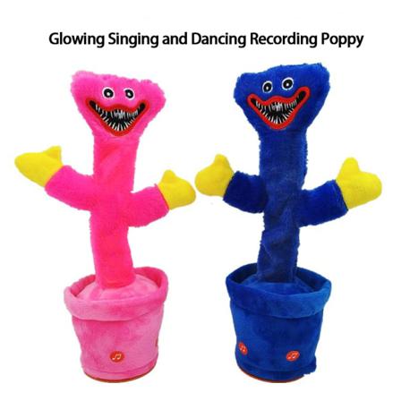 Hugy Wuggy-dancing Sjungande Inspelning Poppy Plysch Doll