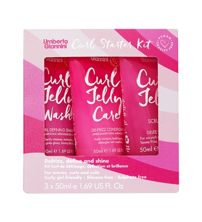 Umberto Giannini Curl Starter Kit 3 x 50 ml, Gaver, Hår, Gaveæsker